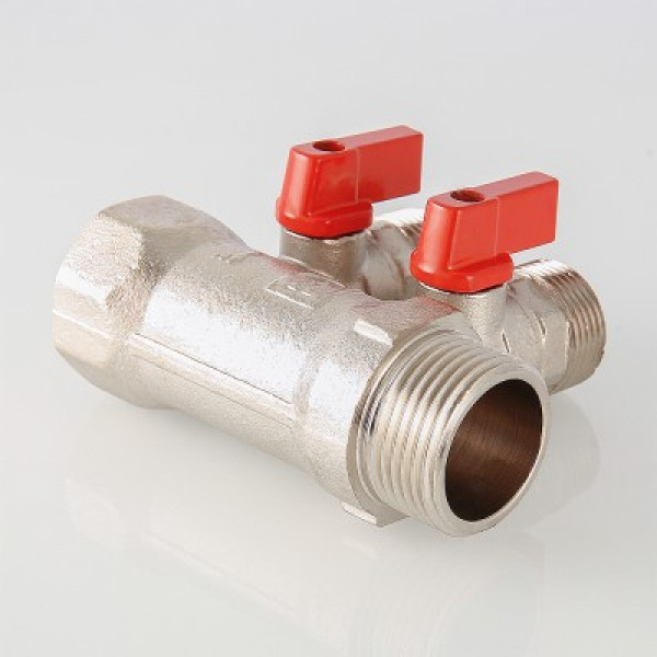 Коллектор Валтек VTc.580.NE, 1", 2 х 3/4", евроконус, Valtec