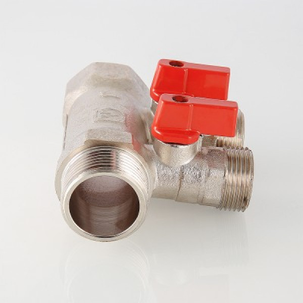 Коллектор Валтек VTc.580.NE, 1", 2 х 3/4", евроконус, Valtec