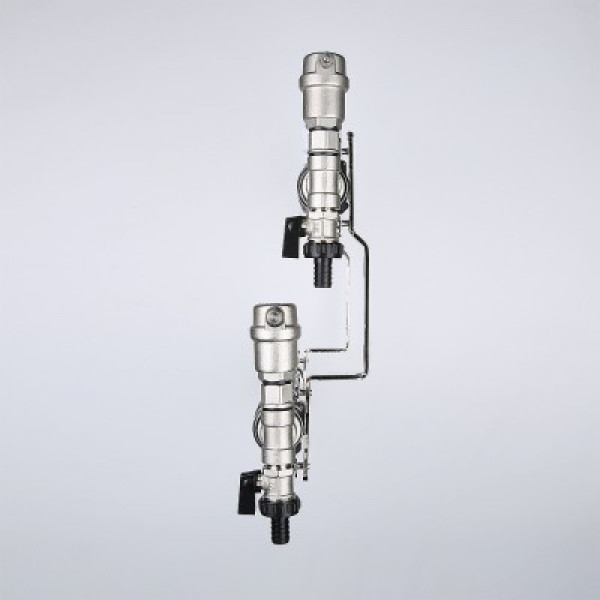 Коллекторный блок Валтек VTc.588.EMNX, 1", 7 x 3/4", Valtec