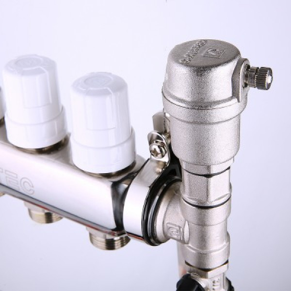 Коллекторный блок Валтек VTc.589.EMNX, 1", 5 x 3/4", Valtec