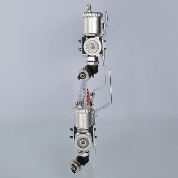 Коллекторный блок Валтек VTc.596.EMNX, 1 1/4", 7 x 3/4", Valtec