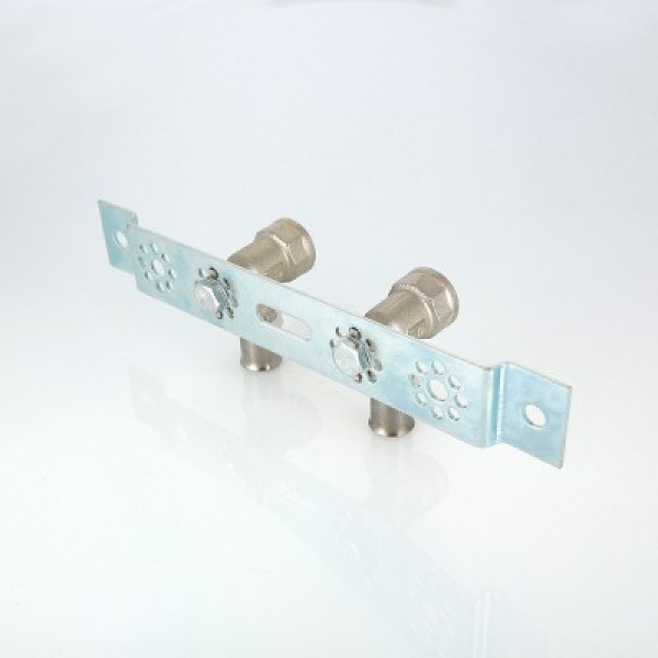 Валтек VTm.224.N монтажная планка с пресс-водорозетками, 16 мм х 1/2", Valtec