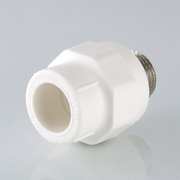 Валтек VTp.701.0 фитинг полипропиленовый, наруж. резьба, 25 мм х 1/2", Valtec