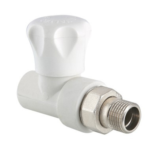 Валтек VTp.717.V клапан радиаторный полипропиленовый прямой, 3/4", Valtec