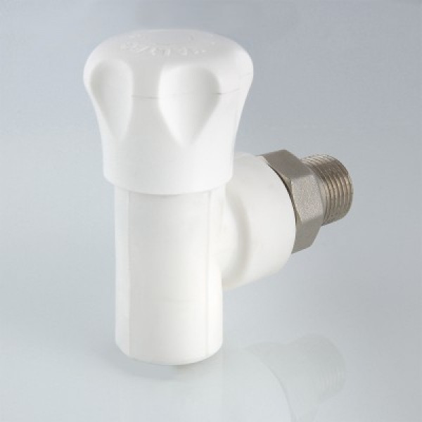 Валтек VTp.718.V клапан радиаторный полипропиленовый угловой, 3/4", Valtec