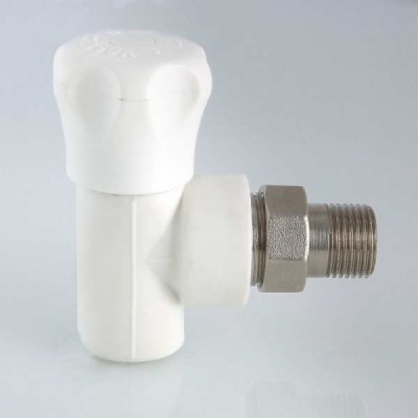 Валтек VTp.718.V клапан радиаторный полипропиленовый угловой, 1/2", Valtec