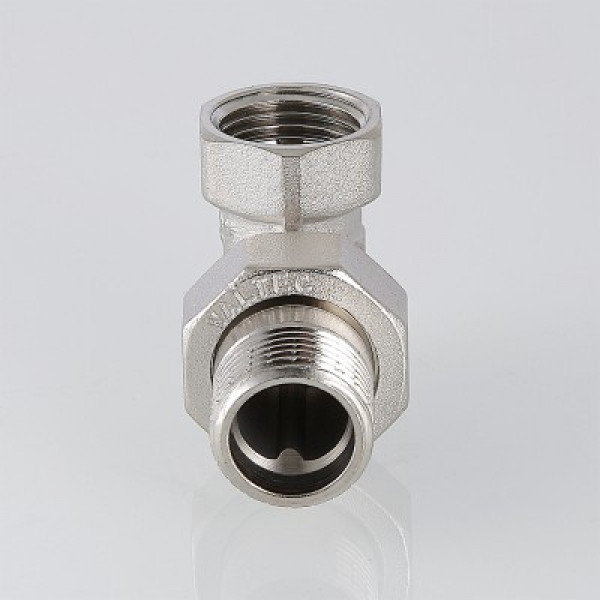Валтек фитинг резьбовой–сгон угловой разъемный VTr.098.N, 1 1/4", Valtec