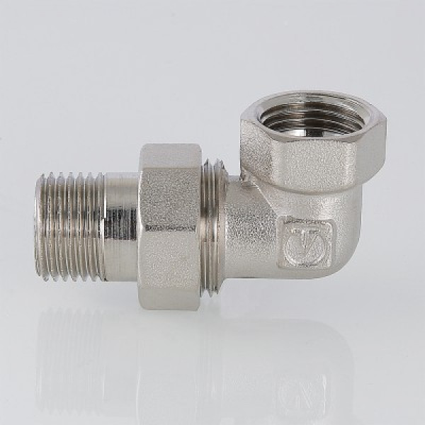 Валтек фитинг резьбовой–сгон угловой разъемный VTr.098.N, 1 1/4", Valtec