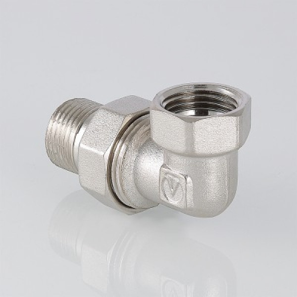 Валтек фитинг резьбовой–сгон угловой разъемный VTr.098.N, 1", Valtec