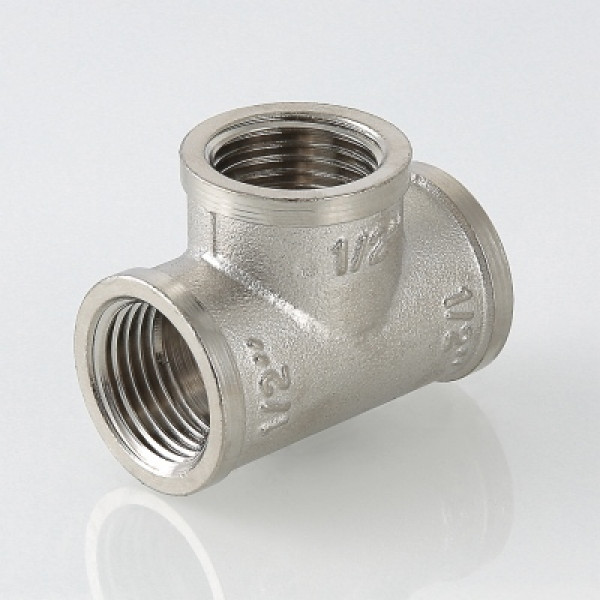 Валтек фитинг резьбовой–тройник VTr.130.N, 1 1/2", Valtec