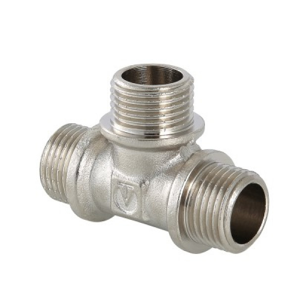 Валтек фитинг резьбовой–тройник с наружной резьбой VTr.131.N, 3/4", Valtec