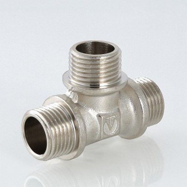 Валтек фитинг резьбовой–тройник с наружной резьбой VTr.131.N, 3/4", Valtec