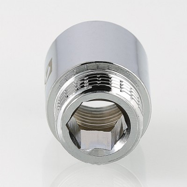 Валтек фитинг резьбовой–удлинитель хромированный VTr.198.C, 1/2х80, Valtec