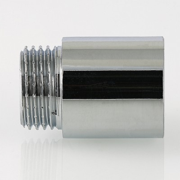 Валтек фитинг резьбовой–удлинитель хромированный VTr.198.C, 1/2х80, Valtec