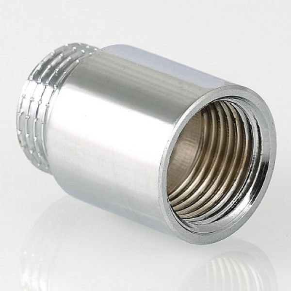 Валтек фитинг резьбовой–удлинитель хромированный VTr.198.C, 1/2х80, Valtec