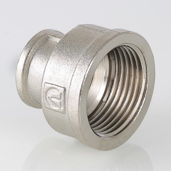Валтек фитинг резьбовой–муфта переходная VTr.240.N, 1 1/2х1, Valtec