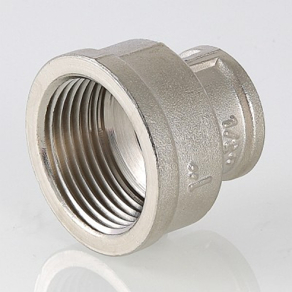 Валтек фитинг резьбовой–муфта переходная VTr.240.N, 1 1/2х1, Valtec