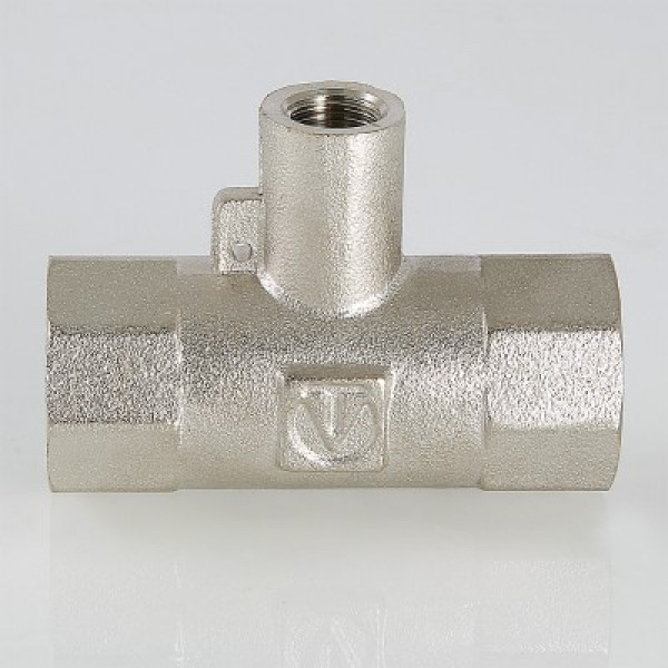 Валтек тройник для подключения датчика температуры VTr.250.N, 1/2" х M10 х 1/2", Valtec