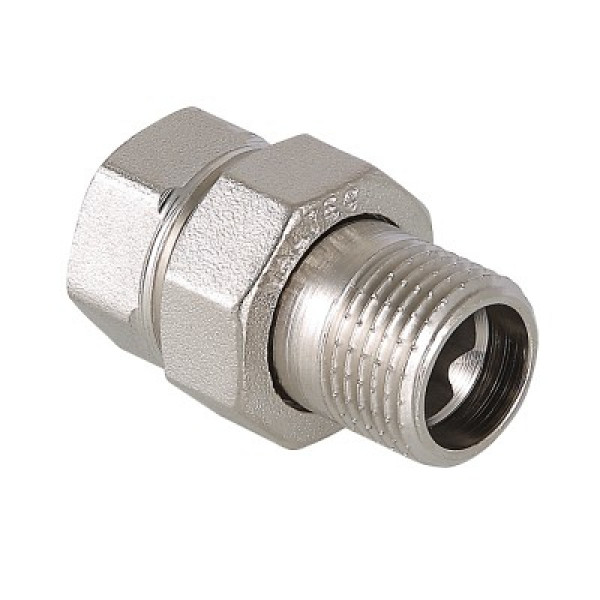 Валтек фитинг резьбовой – сгон разъемный VTr.341.N, 1 1/2", Valtec