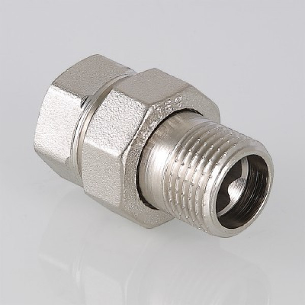 Валтек фитинг резьбовой – сгон разъемный VTr.341.N, 1 1/2", Valtec