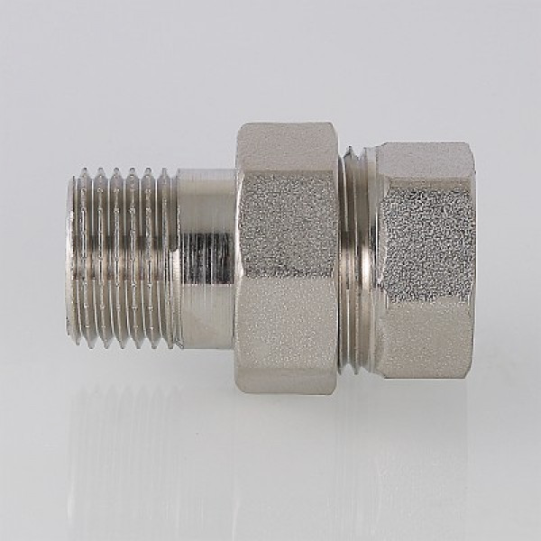 Валтек фитинг резьбовой – сгон разъемный VTr.341.N, 1 1/2", Valtec