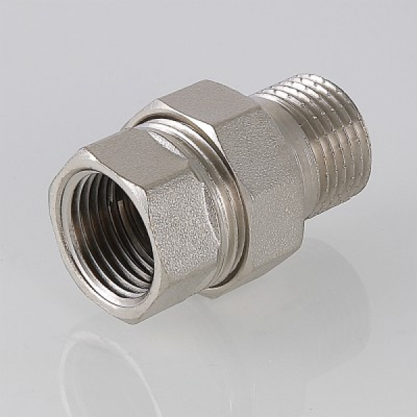 Валтек фитинг резьбовой – сгон разъемный VTr.341.N, 1 1/2", Valtec