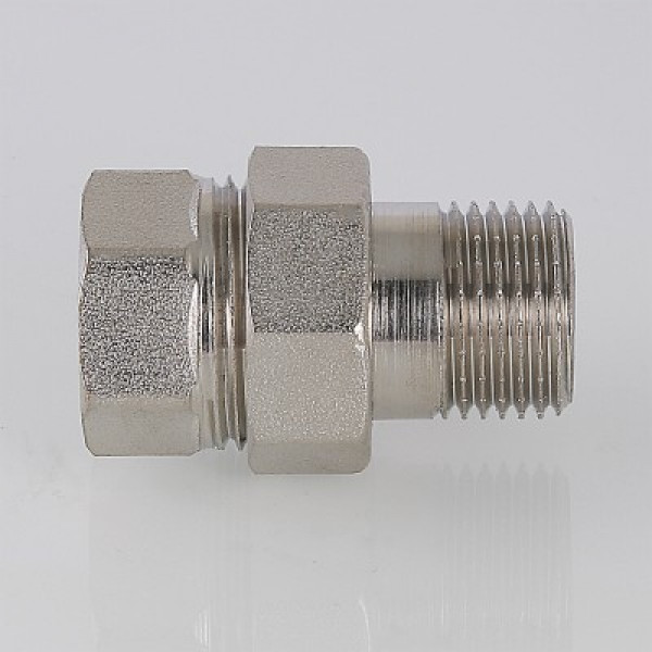 Валтек фитинг резьбовой – сгон разъемный VTr.341.N, 1 1/2", Valtec