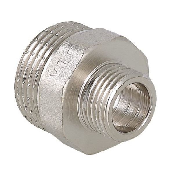 Валтек фитинг резьбовой–ниппель переходной VTr.580.N, 1х1/2, Valtec