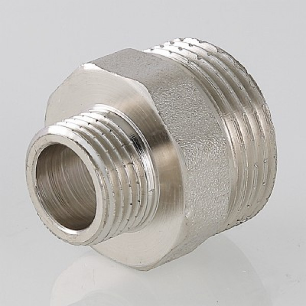 Валтек фитинг резьбовой–ниппель переходной VTr.580.N, 1х1/2, Valtec