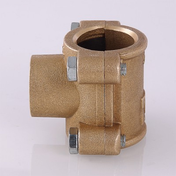 Валтек VTr.755.G ремонтная обойма-тройник, 1/2" х 1/2" х 1/2", Valtec