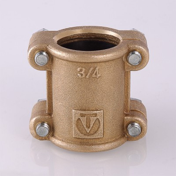 Валтек VTr.755.G ремонтная обойма-тройник, 1/2" х 1/2" х 1/2", Valtec