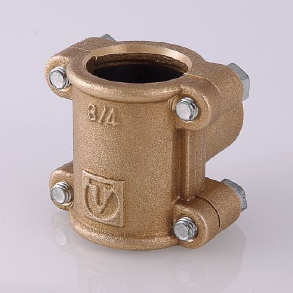 Валтек VTr.755.G ремонтная обойма-тройник, 1/2" х 1/2" х 1/2", Valtec