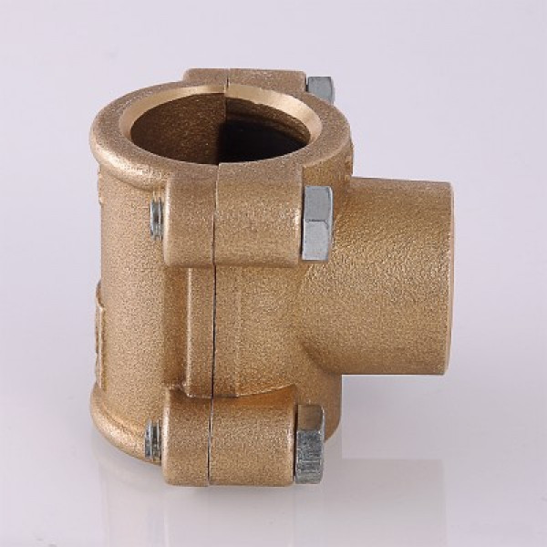 Валтек VTr.755.G ремонтная обойма-тройник, 1/2" х 1/2" х 1/2", Valtec