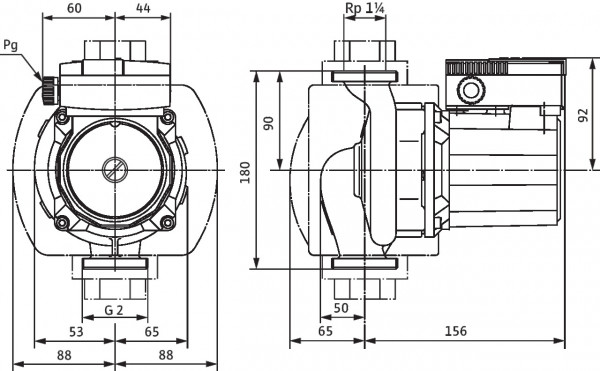 TOP-S 30/4 DM Wilo, циркуляционный насос Вило