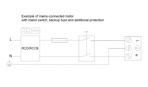 Схема подключений циркуляционного сдвоенного насоса Grundfos MAGNA1 D 100-120 F